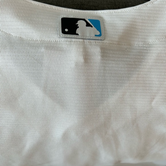 Nike Miami Marlins 2020 Baseball MLB White Jersey Men’s Size: XL - Picture 7 of 7